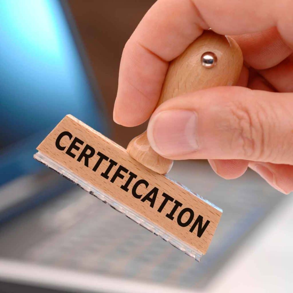 hvac certification